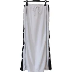 【美品】furfur サイドライン ジャージースカート フリー【ZK96】