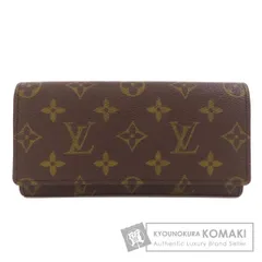 LOUIS VUITTON ルイヴィトン ポルト カルト クレディ 長財布（小銭入れなし） モノグラムキャンバス レディース [中古]