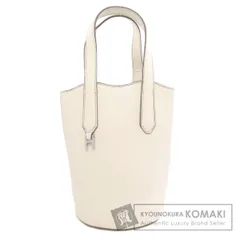 HIROFU ヒロフ シンプルデザイン ハンドバッグ レザー レディース [中古]