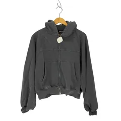 ユーズドフルギ USED古着 rhinestone design zip parka メンズ JPN：2 