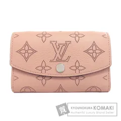 LOUIS VUITTON ルイヴィトン M64050 ポルトモネ・アナエ 二つ折り財布（小銭入れあり） マヒナレザー レディース [中古]