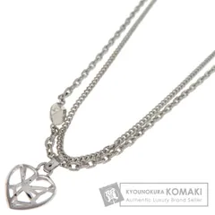 CHRISTIAN DIOR クリスチャンディオール ハートシェイプ ネックレス 金属製 レディース [中古]