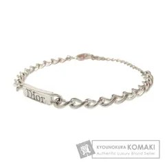 CHRISTIAN DIOR クリスチャンディオール ロゴ ブレスレット 金属製 レディース [中古]