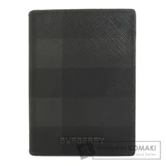 BURBERRY バーバリー チェック柄 カードケース PVC レディース [中古]
