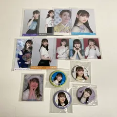 【中古美品】 乃木坂46 松尾美佑 生写真 クリアカード 缶バッジ 乃木坂グッズ まとめ 【085-251211-io-13-fuz】