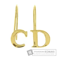 CHRISTIAN DIOR クリスチャンディオール CDロゴ ピアス 金属製 レディース [中古]