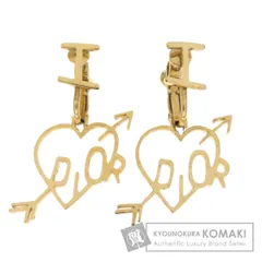 CHRISTIAN DIOR クリスチャンディオール ハート アロー ピアス 金属製 レディース [中古]