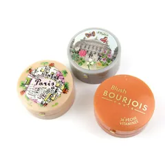 ブルジョワ アイシャドウ チーク 3点セット コスメ まとめて 大量 レディース BOURJOIS 【中古】