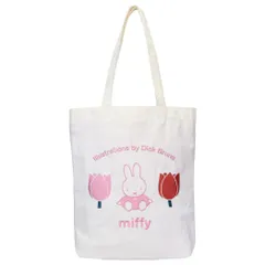 ミッフィー 手提げかばん 刺繍トート tulip ディックブルーナ マリモクラフト プレゼント サブバッグ 絵本キャラクター グッズ 