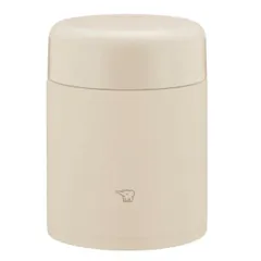 【送料無料】象印 スープジャー 400ml 大きめ茶碗サイズ 【おいしく保温・保冷】 お弁当 広口 ベージュ SW-KA40-CM