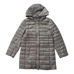 【新品】A/C DESIGN BY ALPHACUBIC ダウンコート グレージュ 11AR レディース 軽量【ZK82】