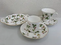 Wedgwood（ウェッジウッド）ワイルドストロベリー　ティーセット　C68①