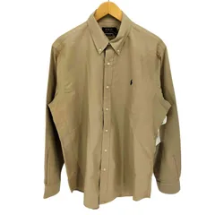 ポロラルフローレン POLO RALPH LAUREN CLASSIC FIT ポニー 刺繍 オックスフォード ボタンダウン シャツ メンズ import：L 