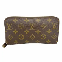 ルイ・ヴィトン(Louis Vuitton) ルイ・ヴィトン 長財布 モノグラム ジッピーウォレット M60017 ブラウンメンズ レディース