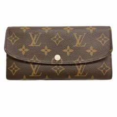 ルイ・ヴィトン(Louis Vuitton) ルイ・ヴィトン 長財布 モノグラム ポルトフォイユエミリー M60697 ブラウン フューシャレディース