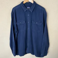 Patagonia  FA20年　フィヨルドフランネルシャツ 53947 紺　XLサイズ