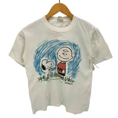 ピーナッツ PEANUTS USA製 VINTAGE PEANUTS US キャラクタープリント S/S Tシャツ レディース import：M 