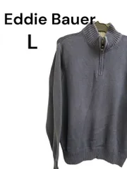 Eddie Bauer ニット ハーフジップ L      441