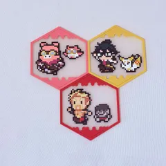 ドズル社 ラバーコースター3点セット ドズル おおはらMEN おんりー