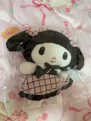 マイメロディ ブラック マスコット ホルダー キーホルダー