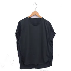 トゥエルブクローゼット 12closet チュニック 切り替え プルオーバー 丸首 半袖 F カーキ /TT