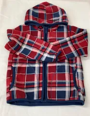【130㎝】チェック柄アウター