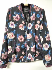 ZARA トラファルック フラワー ブルゾン ジャケット