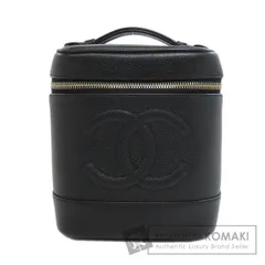 CHANEL シャネル バニティ ゴールド金具 トートバッグ グレインド カーフスキン レディース [中古]