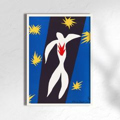 アンリ・マティス イカロス ジャズ アートパネル 額付き - メルカリ