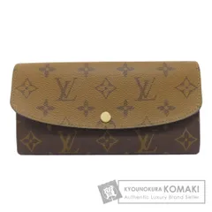 LOUIS VUITTON ルイヴィトン M82157 ポルトフォイユ・エミリー 長財布（小銭入れあり） モノグラムリバース レディース [中古]