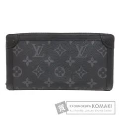 LOUIS VUITTON ルイヴィトン M80558 ジッピー・ウォレット 長財布（小銭入れあり） モノグラムエクリプス メンズ [中古]