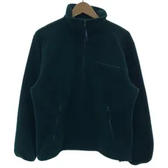 L.L.Bean　フリース　プルオーバー　ハイネック　ハーフジップ　無地　アウトドア　古着