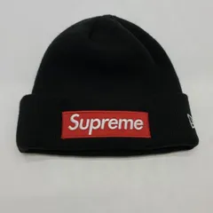 【中古】SUPREME 22FW New Era Box Logo Beanie ブラック シュプリーム[24][240024545964]