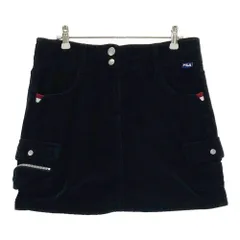 サイズ：L FILA GOLF フィラゴルフ  起毛 スカート  ブラック系 [240101613324] ゴルフウェア レディース ストスト