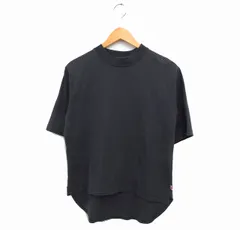 コーエン coen コットン Tシャツ カットソー 5分袖 丸首 無地 ラウンドヘム F チャコール /FT16