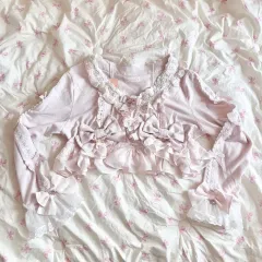 リズリサ ボレロ リボン レース カーディガン ピンク エンジェリックプリティ ベイビーザスター 量産型