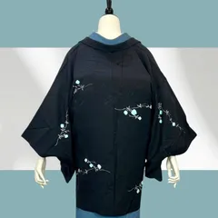羽織　黒羽織　正絹