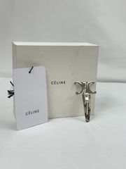 CELINE ミニヘアクリップ シルバー - メルカリ