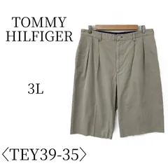 TOMMY HILFIGER トミーヒルフィガー ベージュ ショートパンツ・ハーフパンツ 2XL(3L) TEY39-35