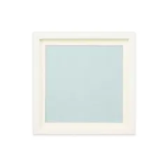 【送料無料】やのまん(Yanoman) 木製パズルフレーム スクエアパズル専用フレーム ホワイト (25×25cm) セルカバー (透明シート) UVカット (紫外線