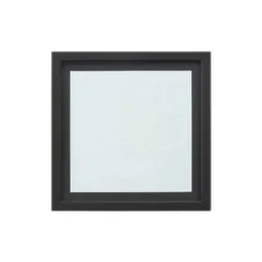 【送料無料】やのまん(Yanoman) 木製パズルフレーム スクエアパズル専用フレーム ブラック (25×25cm) セルカバー (透明シート) UVカット (紫外線カット)