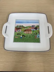 ☆4 ビレロイ&ボッホ (Villeroy & Boch)スクエアケーキプレート【その他】【1】