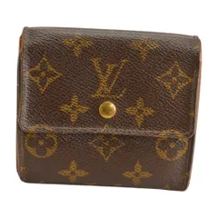 ルイ ヴィトン LOUIS VUITTON 財布 ウォレット モノグラム Wホック ブラウン レディース F-ST2213