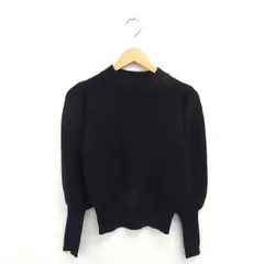 グレイル GRL ニット セーター モックネック リブ袖 長袖 M 黒 ブラック /TT