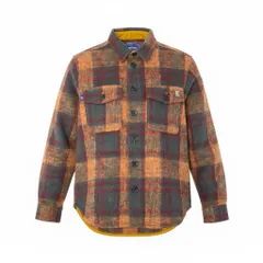32a29【美品】WIND AND SEA ウィンダンシー 23AW SHAGGY PLAID CPO SHIRT JAKET チェックシャツジャケット WDS-O-FAL-24-Q1-JK-08 Mサイズ マルチカラー メンズo07tのサムネイル