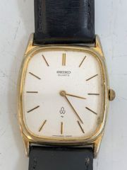SEIKO C73② Men's Watch with Gold Dial