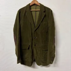 Steven Alan スティーブンアラン コーデュロイ テーラード ジャケット エルボーパッチ USA製 S オリーブ
