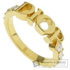 CHRISTIAN DIOR クリスチャンディオール ロゴ リング・指輪 金属製 レディース [中古]