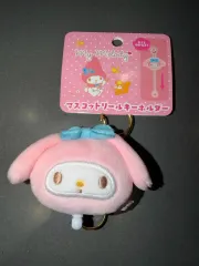 マイメロディ ぬいぐるみ キーホルダー ストラップ ピンク 新品