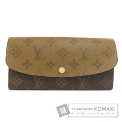 LOUIS VUITTON ルイヴィトン M82157 ポルトフォイユ・エミリー 長財布（小銭入れあり） モノグラムリバース レディース [中古]